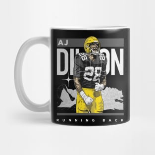 A.J. Dillon Green Bay Cyber Mug